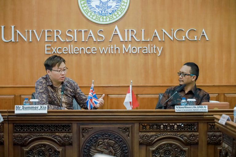 UNAIR Bekerjasama dengan British Council untuk Penguatan Relasi Global ...
