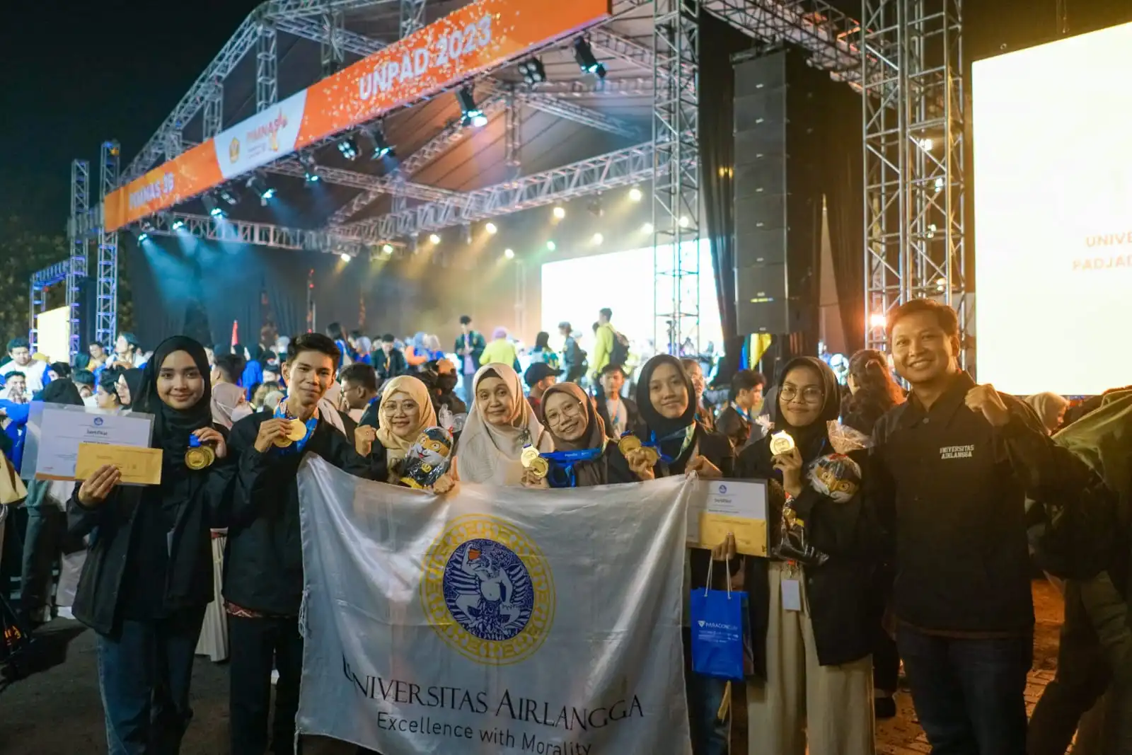 UNAIR Sabet Peringkat 3 Nasional PIMNAS 36