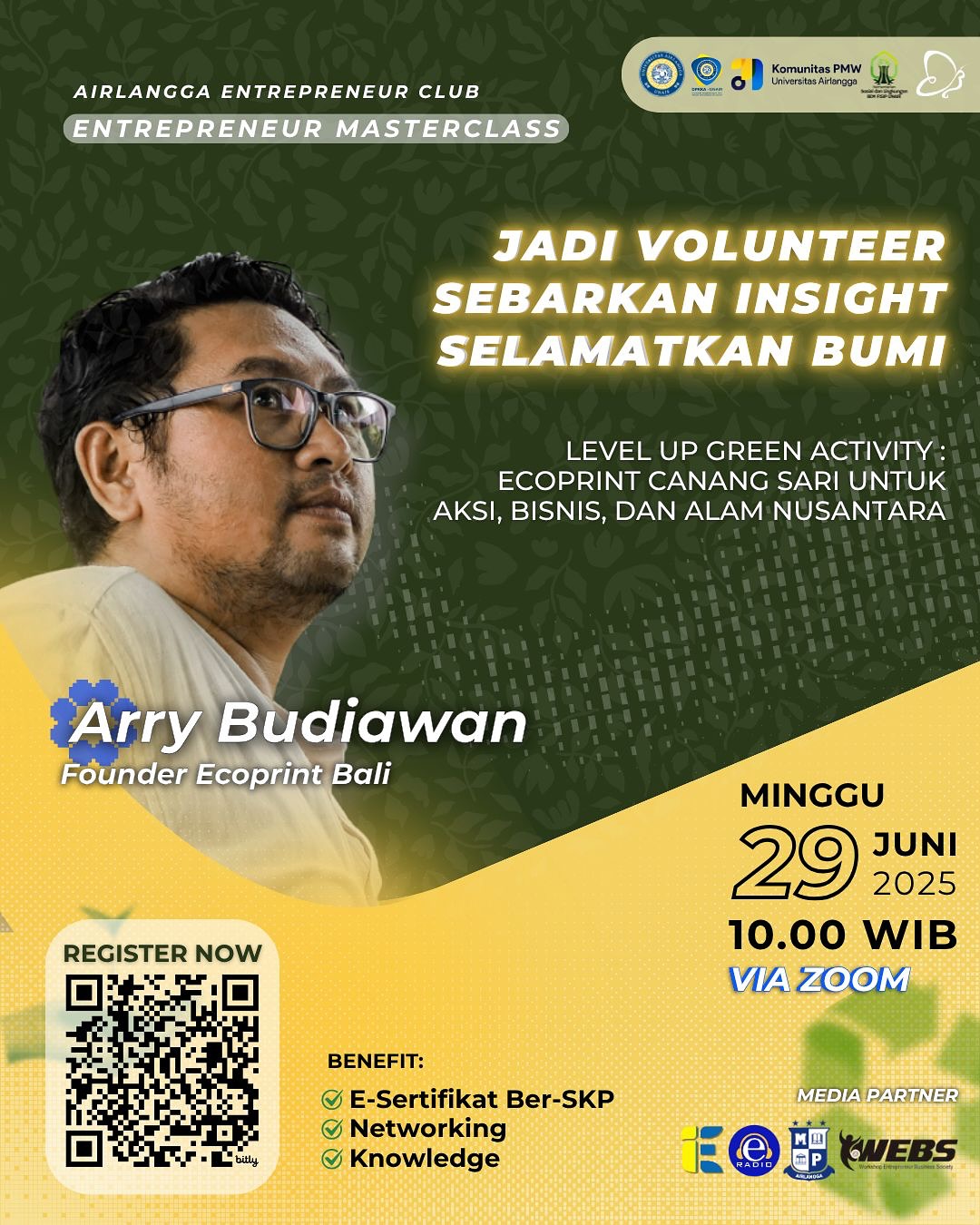 Entrepreneur Masterclass Ecoprint Bali – Bisnis Ramah Lingkungan ...